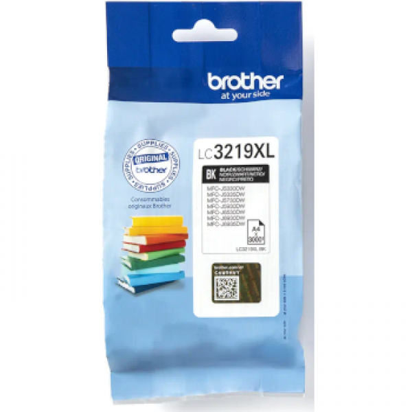 Brother Tintenpatrone schwarz LC-3219XLBK 3K