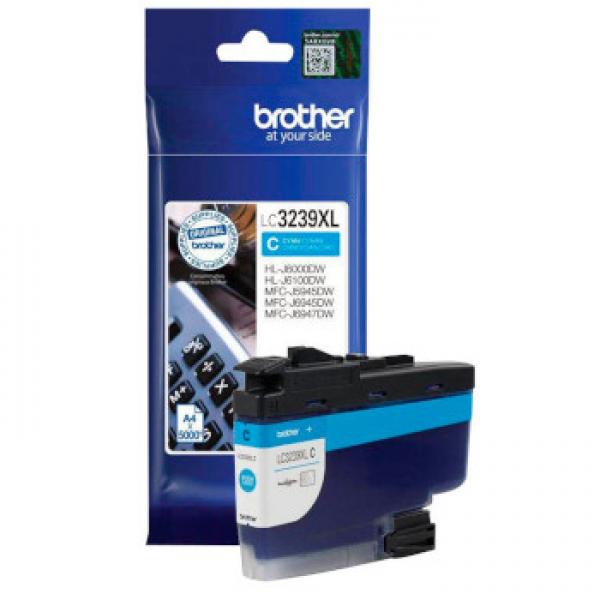 Brother Tintenpatrone cyan LC-3239XLC 5K